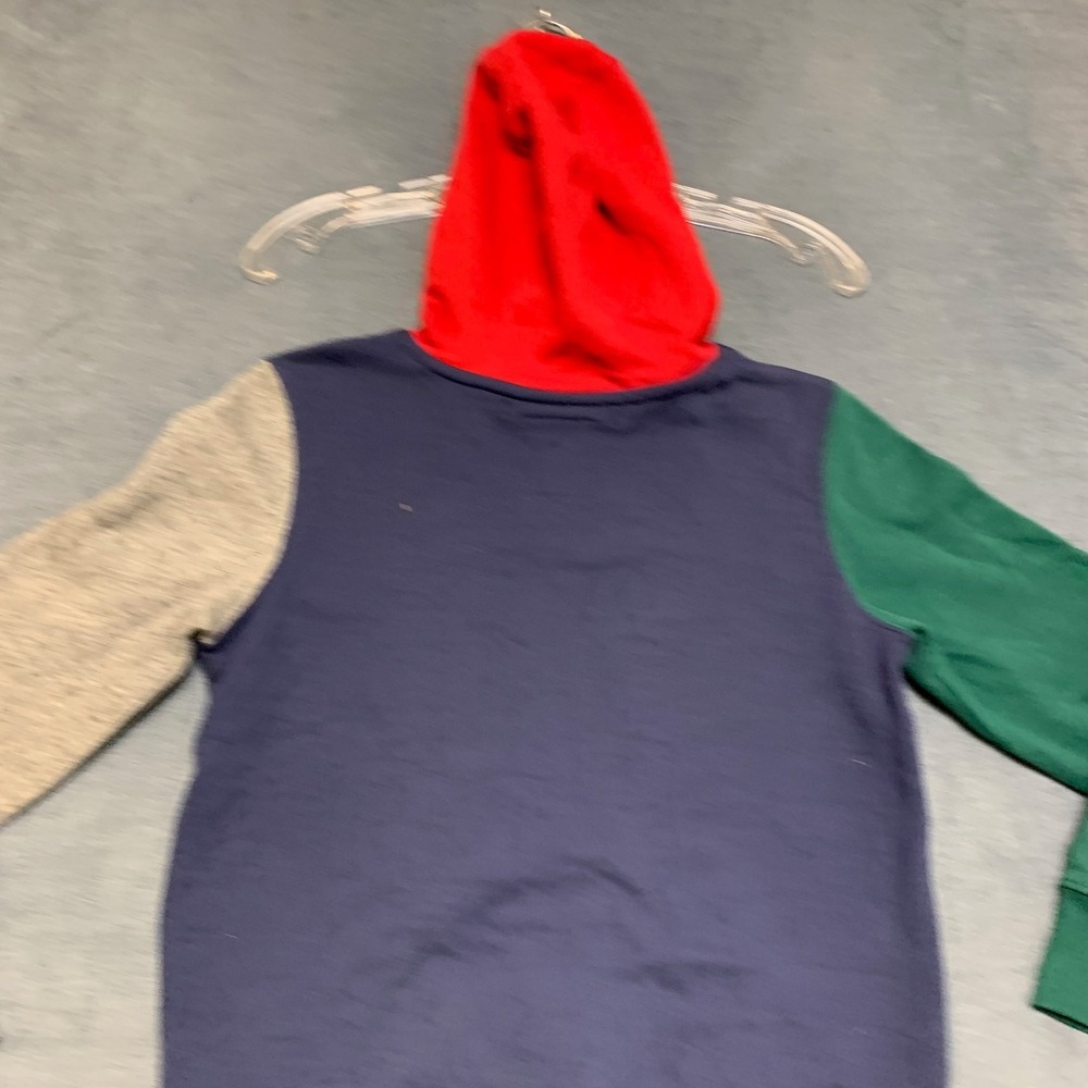 Levi's Essentials Hoodie Boys Medium Multicolor Colorblock Fleece Lined Comfy - Picture 13 of 15